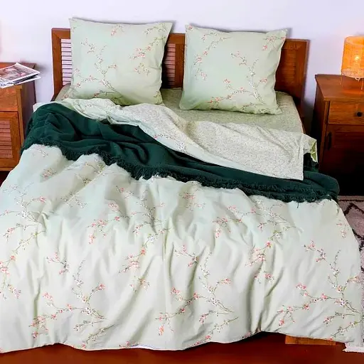 Комплект постільної білизни Viluta сімейний ранфорс 22193 100% бавовна - фото 6