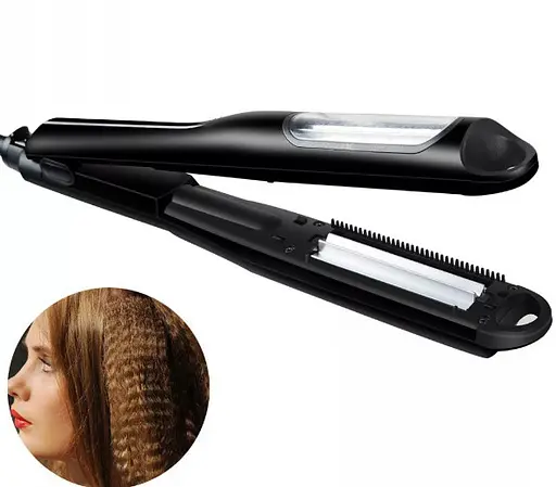 Плойка автоматичне гофре Automatic corn splint MX-486 обертовий ролик гофре терморегулятор кераміка - фото 3