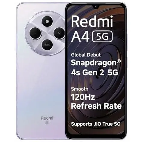 Смартфон Xiaomi Redmi A4 5G 4/128GB Sparkle Purple Global