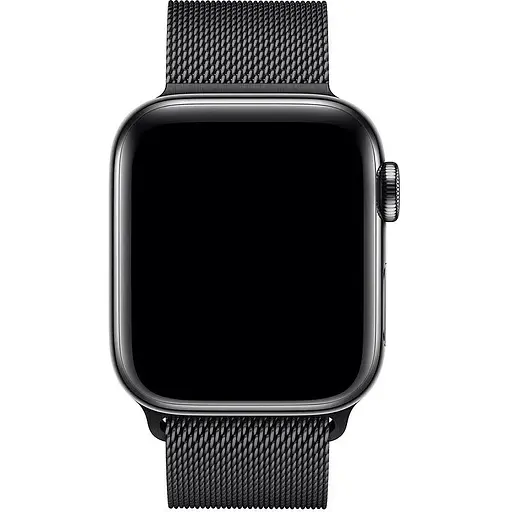 Ремінець DK для Apple Watch 42mm (Series 1 / 2 / 3) Метал Milanese Loop (05527) (black) - фото 3