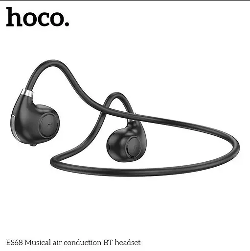 Наушники беспроводные вкладыши Hoco ES68 черные - фото 2