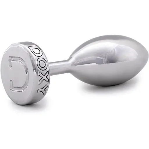 Металева анальна пробка Doxy Butt Plug Smooth гладкий діаметр 3.3 см - фото 2
