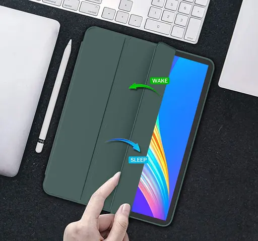 Чохол-книжка CDK Еко-шкіра силікон Smart Case cлот стилус для Apple iPad Air 10.9" 4gen 2020 (015026) green - фото 3