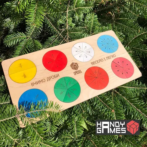 Пазл Сортер Дроби для школяра - фото 2