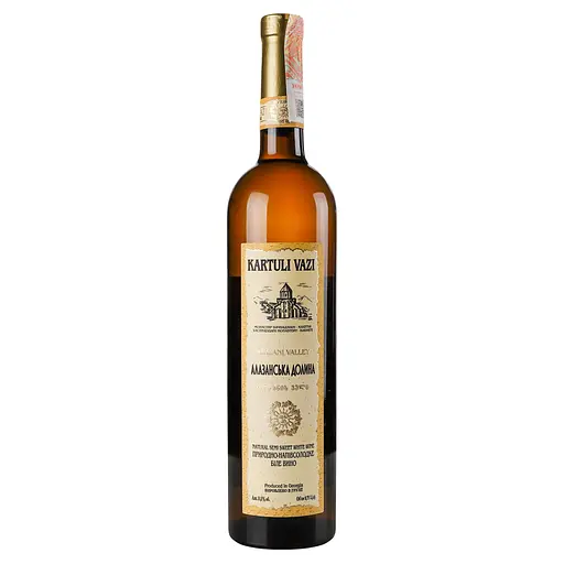 Вино Kartuli Vazi Алазанская Долина белое полусладкое 12,5% 1.5 л (2 шт. х 0.75 л) - фото 2