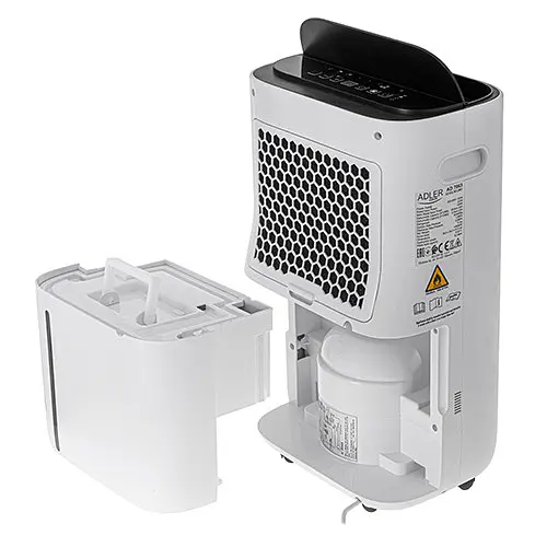 Осушитель и очиститель воздуха Adler AD 7863 2-в-1 LED компрессорный 25 л/сутки - фото 5
