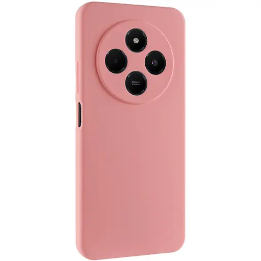 Чехол Lakshmi Silicone Cover Full Camera AA для Xiaomi Redmi 14C/Poco C75 Розовый/Pink - фото 1