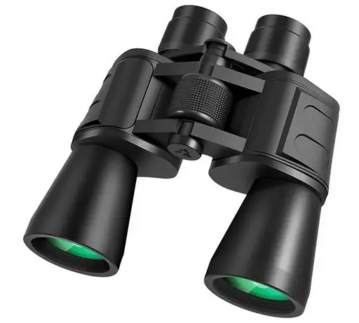 Бинокль полевой 10х50 для охоты и туризма (Черный) - фото 3