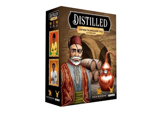Настільна гра Geekach Games Distilled. Африка та Близький Схід (Distilled: Africa & Middle East) (укр.) (GKCH066AM)