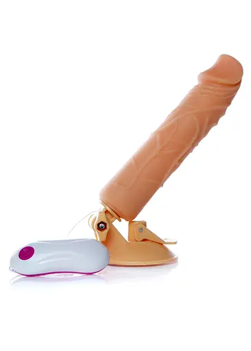 Вибратор на присоске B - Series EasyLove Boss Mr. Perfect Vibration 24.5 см телесный - фото 2