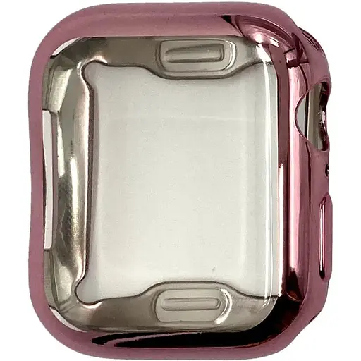 Чохол-накладка DK Silicone Face Case для Apple Watch 42mm (rose gold) - фото 2