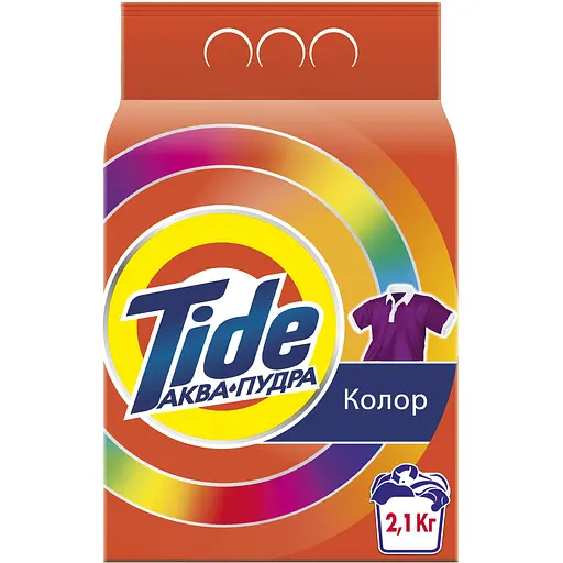 Стиральный порошок Tide Аква-Пудра Color 2.1 кг
