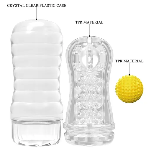 Мастурбатор Pretty Love Vacuum Cup Stellar жовтий - фото 7