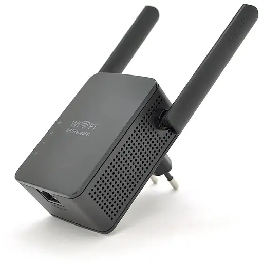 Підсилювач WiFi сигналу з 2-ма вбудованими антенами LV-WR13, живлення 220V, 300Mbps, IEEE 802.11b/g/n, 2.4-2.4835GHz, BOX