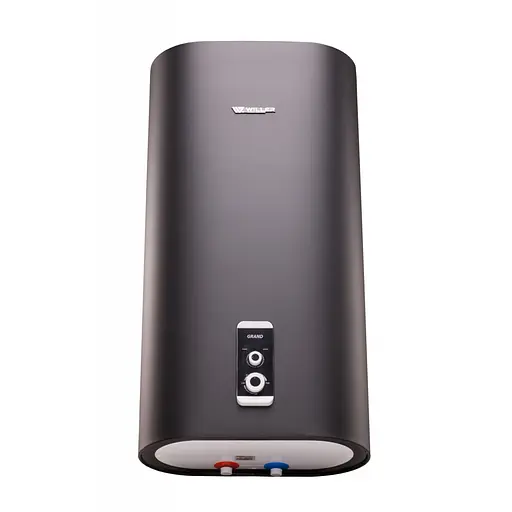 Водонагрівач Willer Grand, 2 кВт, сухий ТЕН, 50 л, прямокутний, вертикальний, чорний матовий (EV50DR) - фото 2