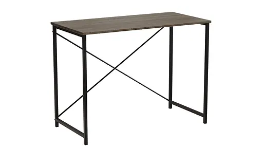 Стіл письмовий Line Лайт Ferrum-decor 750x1000x500 Чорний метал ДСП Дуб Сонома Трюфель 16 мм (FRD-104840) - фото 3