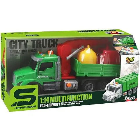 Мусоровозы Cars S с краном 1:14 (CJ-4436963) - фото 1