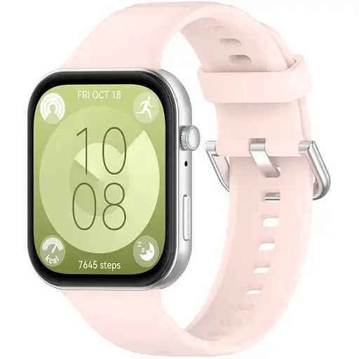 Ремешок DK для Huawei Watch Fit 3 Silicone Sport Classic (017792) (pink sand) - фото 2