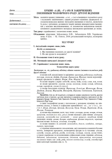Українська мова. Конспекти уроків. 6 клас. ІІ семестр (за підручником О.В. Заболотного, В.В. Заболотного) - фото 10