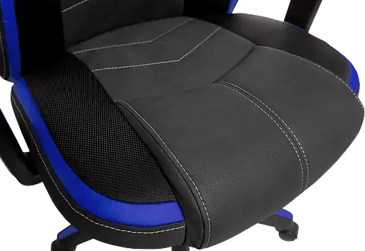 Геймерское кресло GT Racer черное с синим (X-2589 Black/Blue) - фото 7