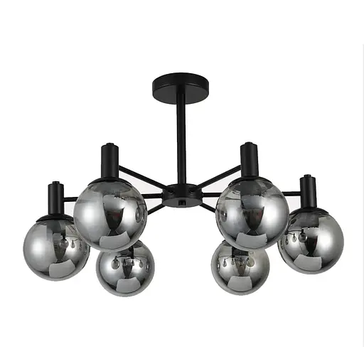 Люстра Ardero BL1560-1 NEAPOL під лампу чорний - фото 2