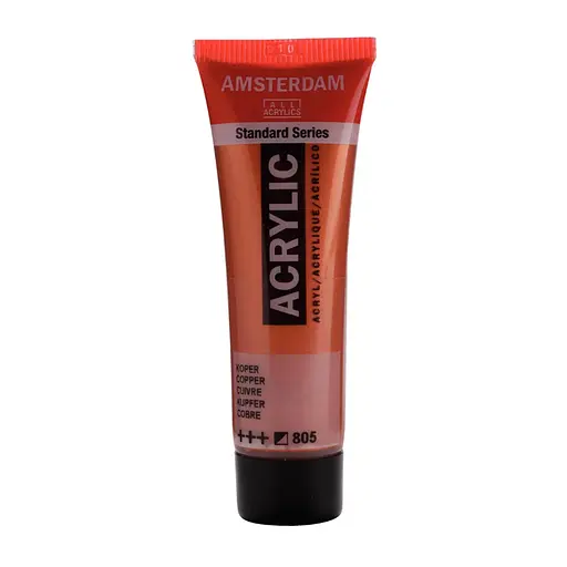Фарба акрилова AMSTERDAM (805) Мідний 20 мл Royal Talens - фото 1