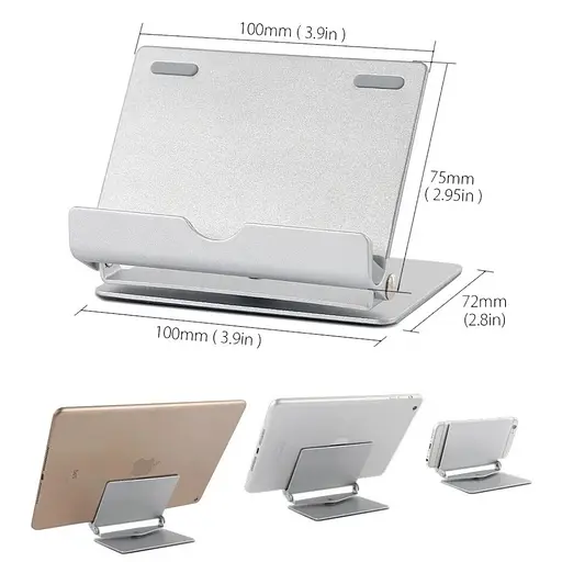 Тримач настільний FL-58 алюмінієвий для телефону - фото 7