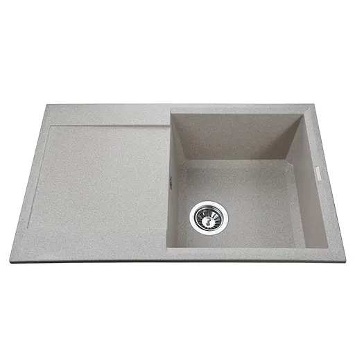 Кухонна мийка гранітна Globus Lux Komo мигдаль 790x500мм-А0008, Терра - фото 1