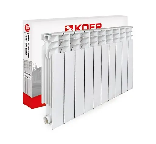 Радиатор биметаллический Koer 100 Bimetal-500 GOLF (KR5164) - фото 1