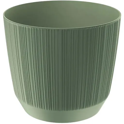 Горшок для растений Prosperplast Ryfo Round - зеленый, 4 л