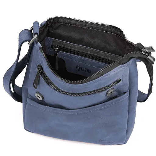 Шкіряна чоловіча сумка TARWA 22х25,5х4 см nsa0001161 - фото 2