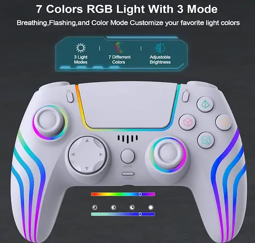 Геймпад-джойстик Voltronic P5 for PS5/PS4/Switch/PC DUAL Senses Wireless Controller - фото 12