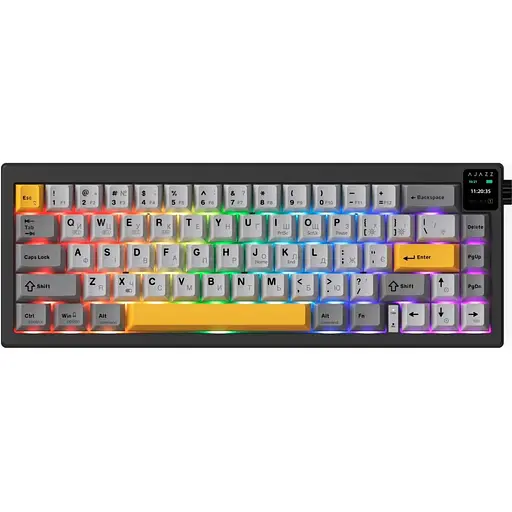 Клавіатура Ajazz AK650 Flying Fish Switch Black (AK650-FF-BGY) [129497] - фото 2