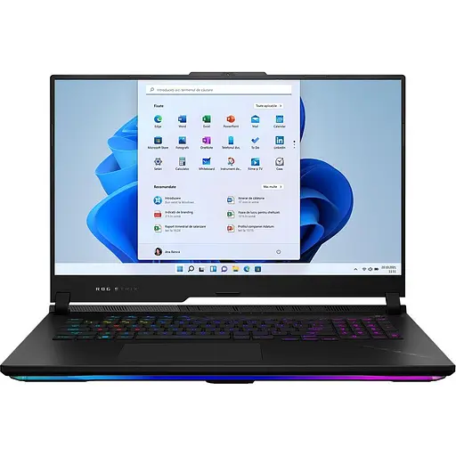 Ноутбук Asus ROG Strix SCAR 17 G733PZ-LL027W, AMD Ryzen 9 7945HX, 5.4GHz, 17.3 WQHD, 240Hz, 16GB, SSD 1TB, NVIDIA GeForce RTX 4080 12GB