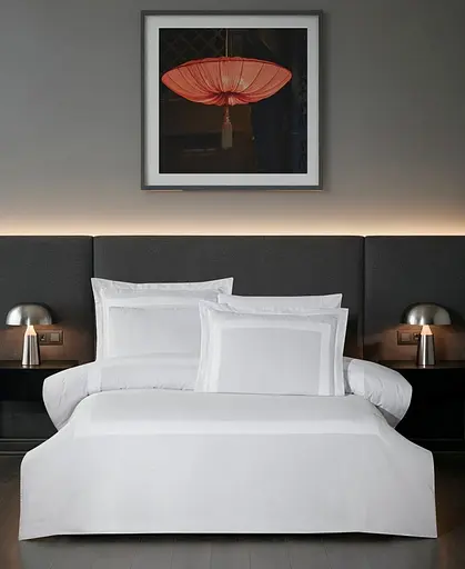 Постельное белье Mona Montova White Сатин Делюкс La Romano pbe0051964 - фото 1