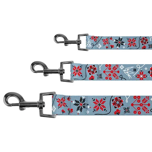 Поводок для собак Баркси Urban патриотический Калина - фото 2