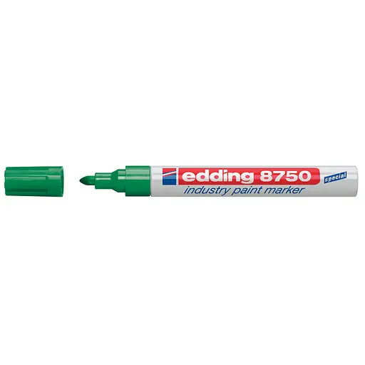 Лаковый маркер Edding Industry Paint конусообразный 2-4 мм зеленый (e-8750/04)