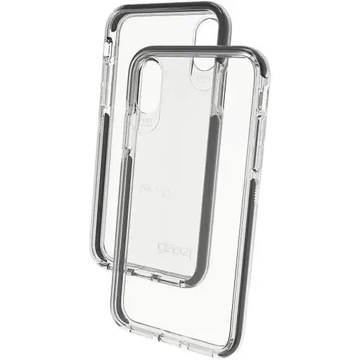 Протиударний чохол Gear4 Piccadilly D3O для iPhone XS Max (6.5") Black + Прозорий - фото 2