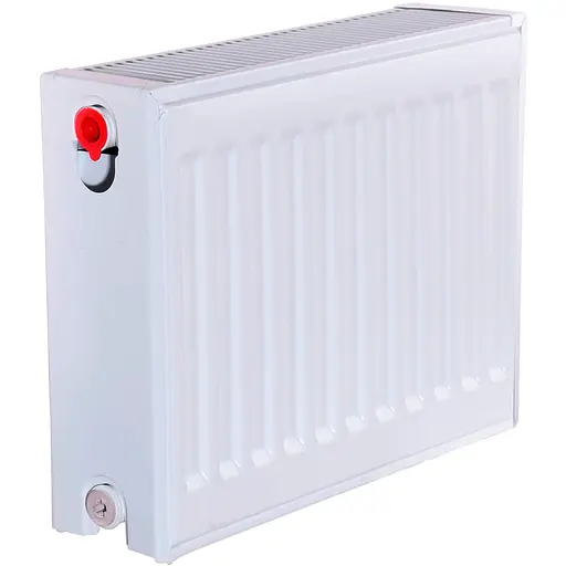 Радіатор сталевий панельний Kalite 22 низ/справа 300x400 (без INNER) 000024199, Білий - фото 1