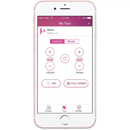 Смарт вібратор-кролик Lovense Nora - фото 4