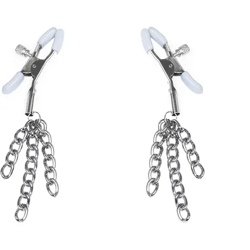 Затискачі для сосків з пензликами Feral Feelings - Nipple clamps Tassels