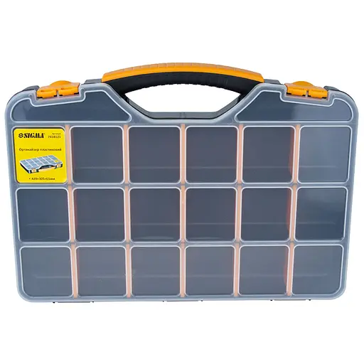 Органайзер пластиковый Sigma 420×305×61мм 7418121 - фото 4