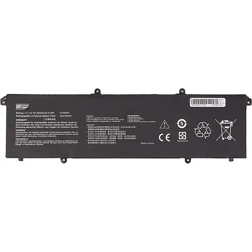 Аккумулятор для ноутбуков ASUS Vivobook 15 X1504VA (C31N2201) 11.4V 3600mAh - фото 1