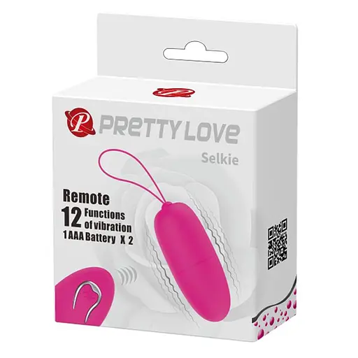 Виброяйцо Pretty Love Selkie Wireless Egg 6.9х3 см розовый - фото 9