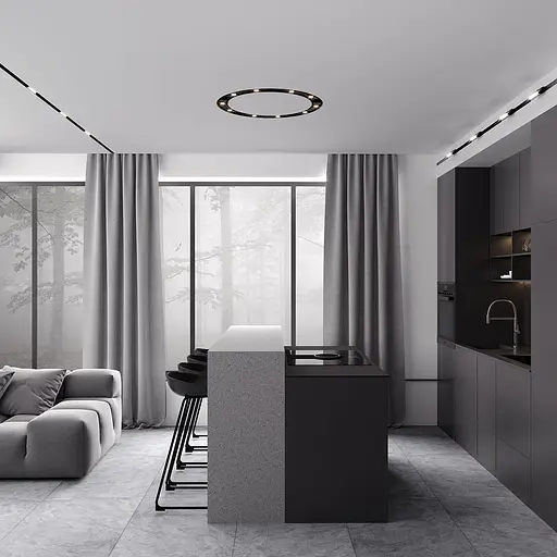 Потолочная люстра Skarlat RSL74107 10×3W BK 4000K - фото 3