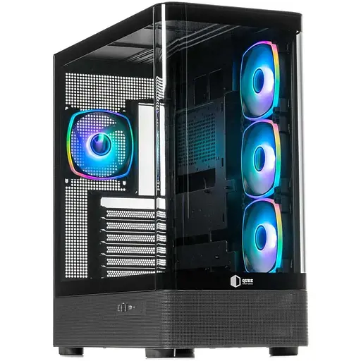 Корпус QUBE MASTERFORCE черный (MASTERFORCE_GBNU3) - фото 1
