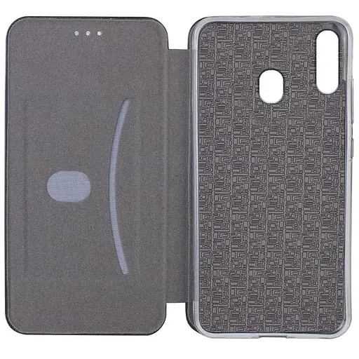 Шкіряний чохол-книжка Classy для Samsung Galaxy A20 / A30 Темно-синій - фото 3