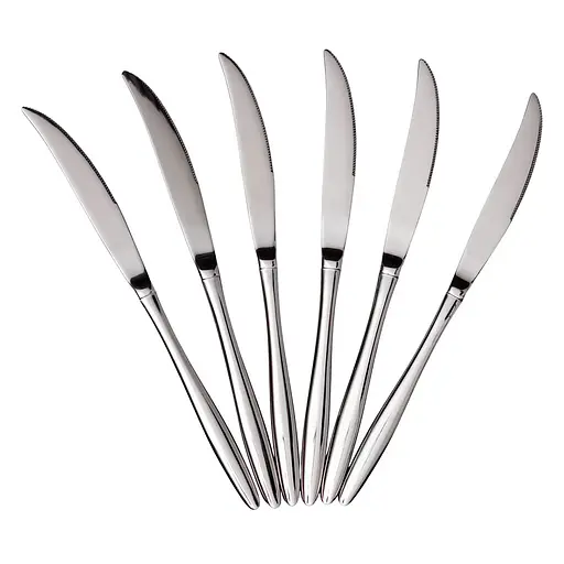 Набор столовых ножей Yiwu 6 штук из нержавеющей стали HP-8-31