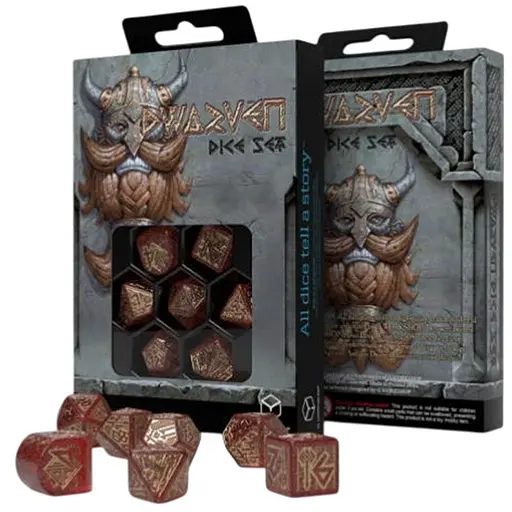 Набір кубиків Dwarven Dice Set: Jewels , 7 шт. (RDWA09) - фото 1
