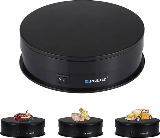 Поворотний стіл Puluz PU3048B 15см Black [86236] - фото 3